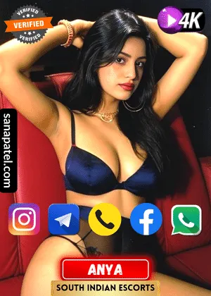 Profile image of Mumbai South Indian Escorts girl Anya. Book apointment with Anya via WhatsApp, Instagram, Facebook, Telegram or Call. Also Anya's Exclusive video is available
