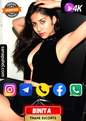 Verified Profile image of Mumbai Thane Escorts Girl Binita. Book apointment with Binita via WhatsApp, Instagram, Facebook, Telegram or Call. Also Binita's Exclusive video is available.