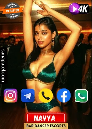 Profile image of Mumbai Bar dancer Girl Navya. Book apointment with Navya via WhatsApp, Instagram, Facebook, Telegram or Call. Also Navya's Exclusive video is available