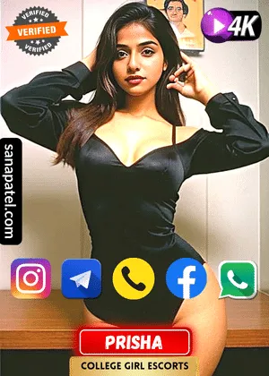 Verified Profile image of Mumbai College Girl Escorts Girl Prisha. Book apointment with Prisha via WhatsApp, Instagram, Facebook, Telegram or Call. Also Prisha's Exclusive video is available.