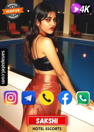 Verified Profile image of Mumbai Hotel Escorts Girl Sakshi. Book apointment with Sakshi via WhatsApp, Instagram, Facebook, Telegram or Call. Also Sakshi's Exclusive video is available