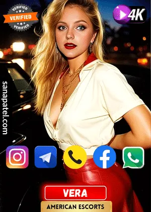 Verified Profile image of Mumbai American Escorts Girl Vera. Book apointment with Vera via WhatsApp, Instagram, Facebook, Telegram or Call. Also Vera's Exclusive video is available.