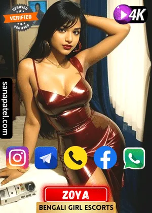 Profile image of Mumbai Bengali Escorts girl Zoya. Book apointment with Zoya via WhatsApp, Instagram, Facebook, Telegram or Call. Also Zoya's Exclusive video is available